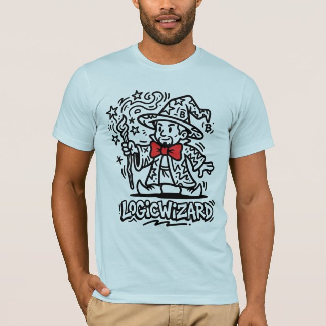 The LogicWizard | Street Art Fusion Tee (Front)
