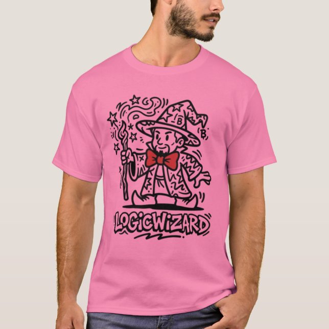 The LogicWizard | Street Art Fusion Tee (Front)