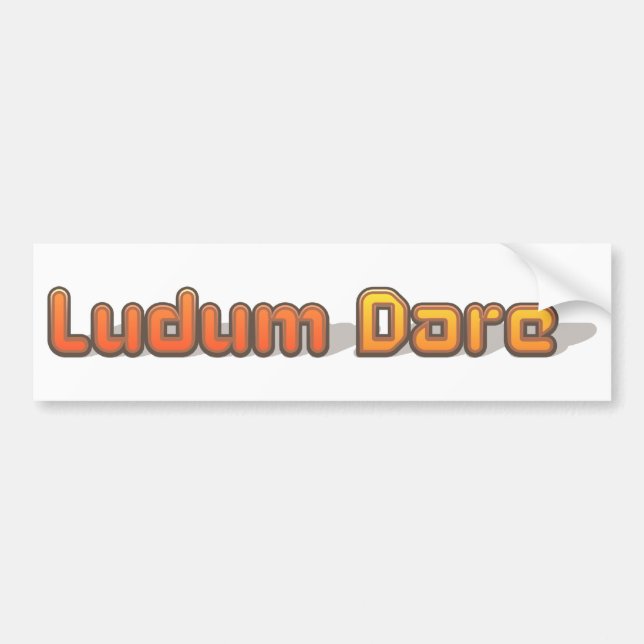 The Logo Bumper Sticker (Front)