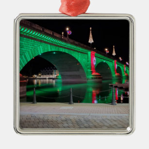 The London Bridge, Lake Havasu, Az. Metal Ornament