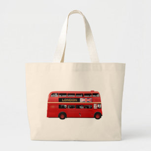 The London Bus Large Tote Bag