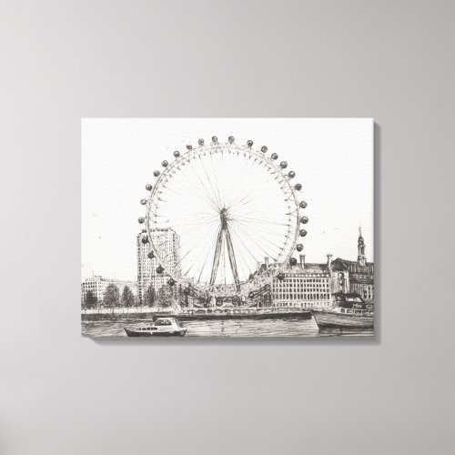 The London Eye 30102006 Canvas Print