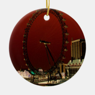 The London Eye Ceramic Ornament