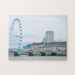 The London Eye On A Sunny Day Jigsaw Puzzle at Zazzle