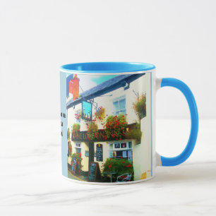 The London Inn Padstow Cornwall Watercolour Mug