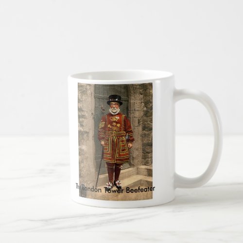 The London Tower Beefeater Coffee Mug