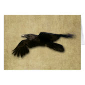"The Lone Crow"  Card (Front Horizontal)