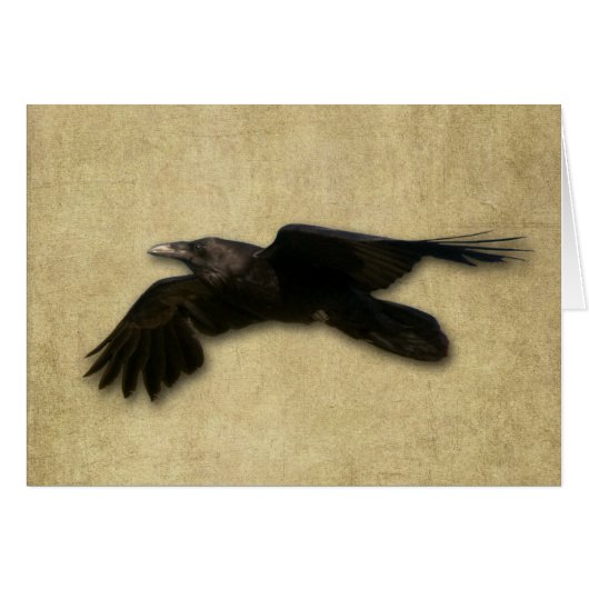 "The Lone Crow" Card (Front Horizontal)