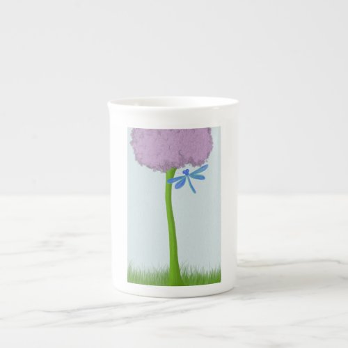 The Lone Hydrangea Tea Cup