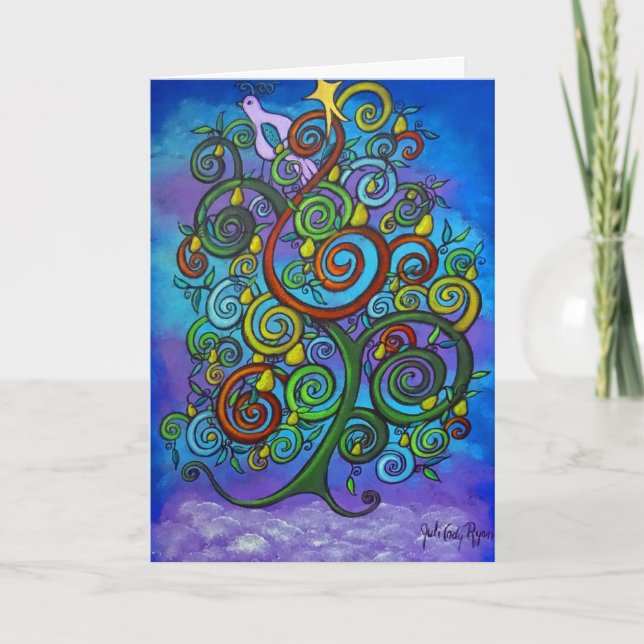 The Lone Partridge Christmas Card (Front)