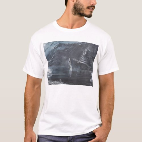 The Lone Queen Of The North Tirpitz Norway1944 T_Shirt