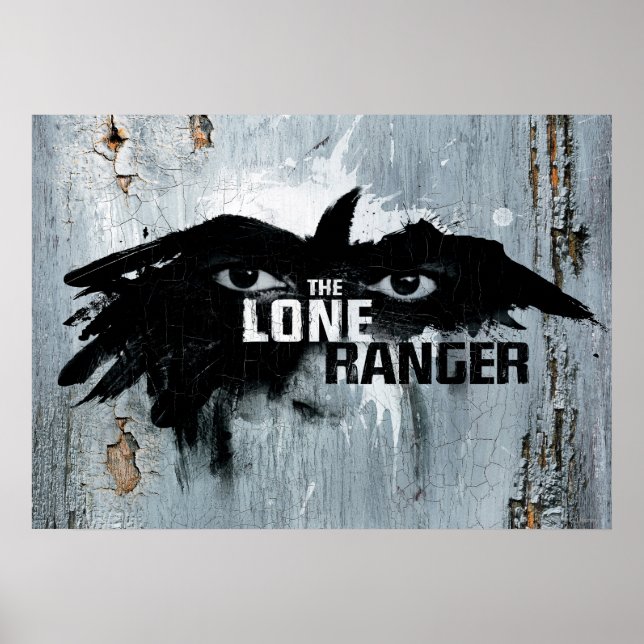 The Lone Ranger Logo with Mask 2 Poster (Front)
