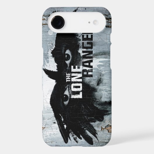 The Lone Ranger Logo with Mask iPod Touch Case (Back)