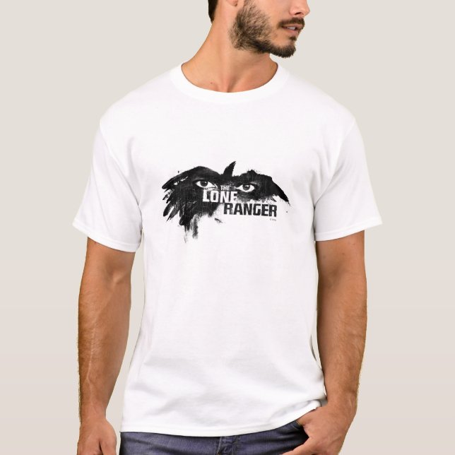 The Lone Ranger Logo with Mask T-Shirt (Front)
