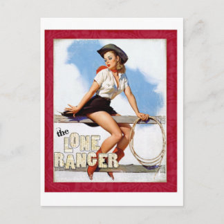 The Lone Ranger Postcard