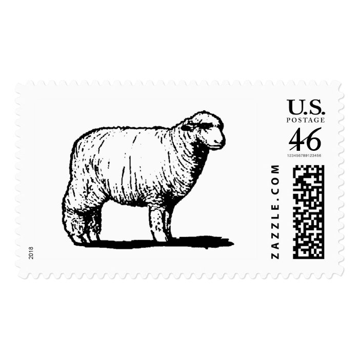 The Lone Sheep Postage