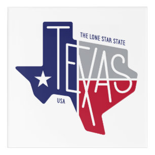 The Lone Star State Acrylic Print