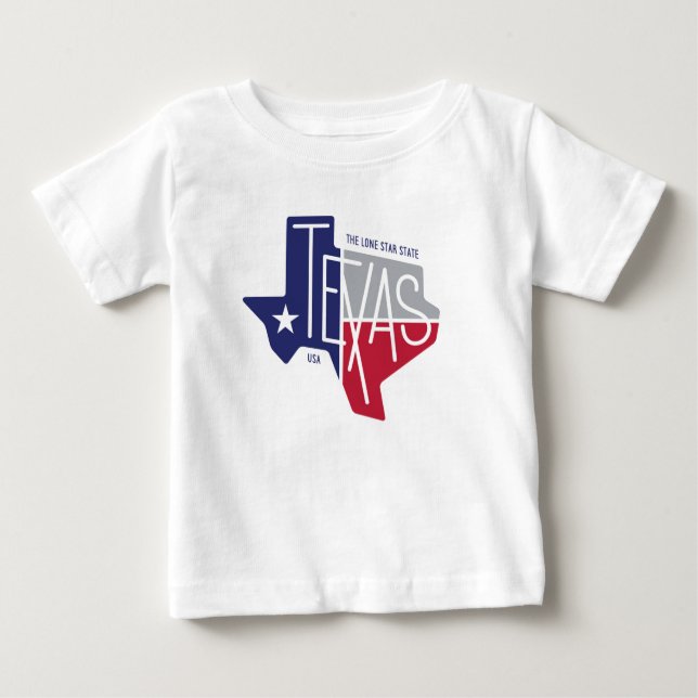 The Lone Star State Baby T-Shirt (Front)