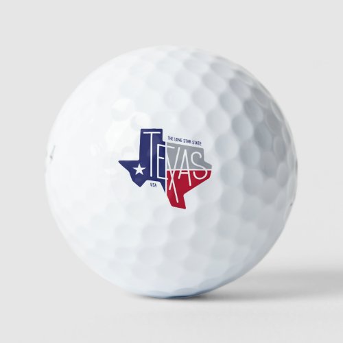 The Lone Star State Golf Balls