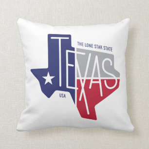 The Lone Star State Throw Pillow