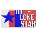 The Lone Star Texas License Plate at Zazzle