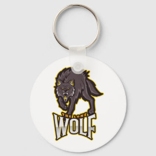 The lone Wolf Keychain
