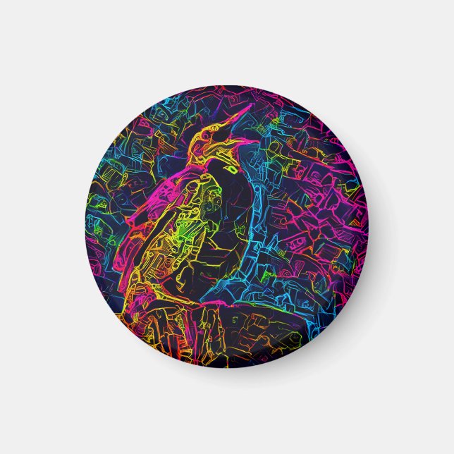 The Lonely Bird 3 Magnet (Front)