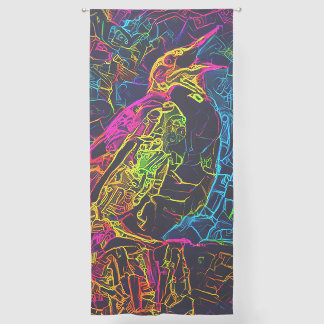 The Lonely Bird 3 Sheer Curtains