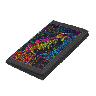 The Lonely Bird 3 Trifold Wallet