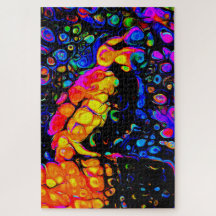 The Lonely Bird 4:  Liquid Art Style 