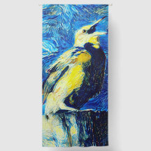 The Lonely Bird VanGogh Style 