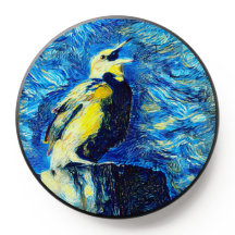 The Lonely Bird VanGogh Style