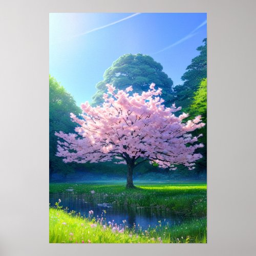 The Lonely Cherry Tree Poster