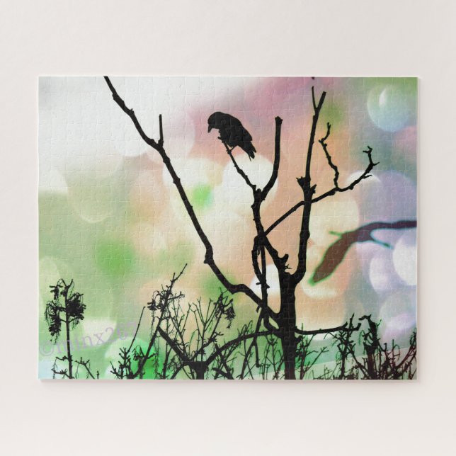 The Lonely Crow Jigsaw Puzzle (Horizontal)