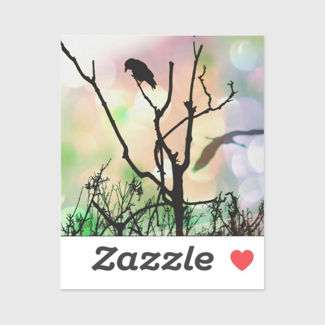 The Lonely Crow Sticker (Sheet)