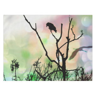The Lonely Crow Table Cloth