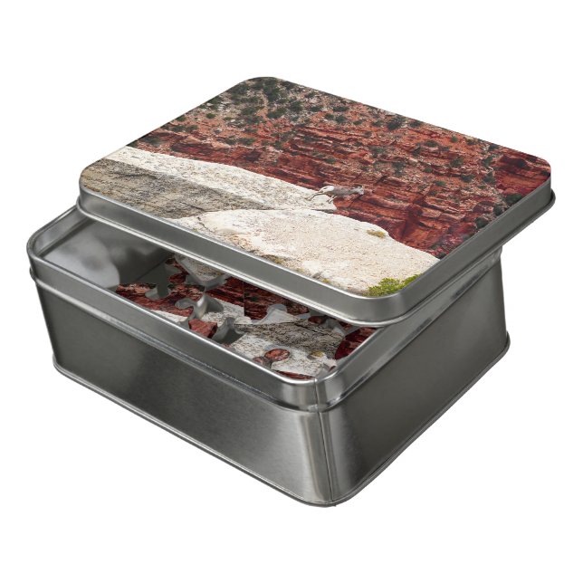 The Lonely Goat Jigsaw Puzzle (Lid Open)