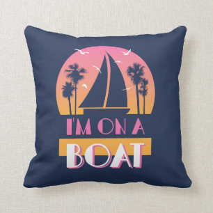 The Lonely Island - I'm On A Boat Throw Pillow