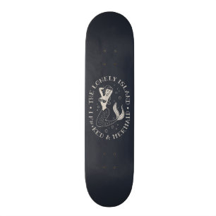 The Lonely Island Mermaid Skateboard Deck