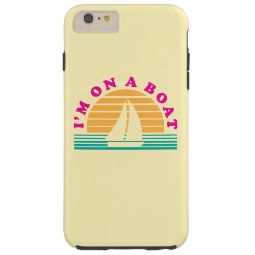 The Lonely Island On A Boat Tough iPhone 6 Plus Case