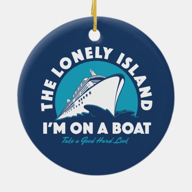 The Lonely Island - Take A Look Ceramic Ornament (Back)