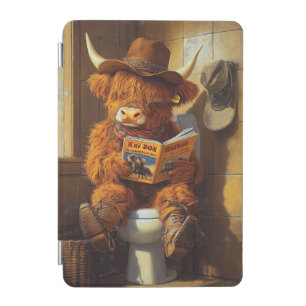 The Lonesome Reader A Cowboy's Contemplation iPad Mini Cover