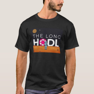 The Long Hodl Polkadot To The Moon Crypto Item Bea T-Shirt
