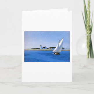 The Long Leg - Edward Hopper Card