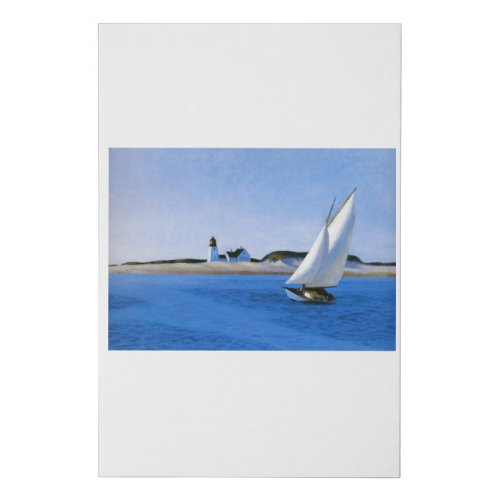 The Long Leg _ Edward Hopper Faux Canvas Print