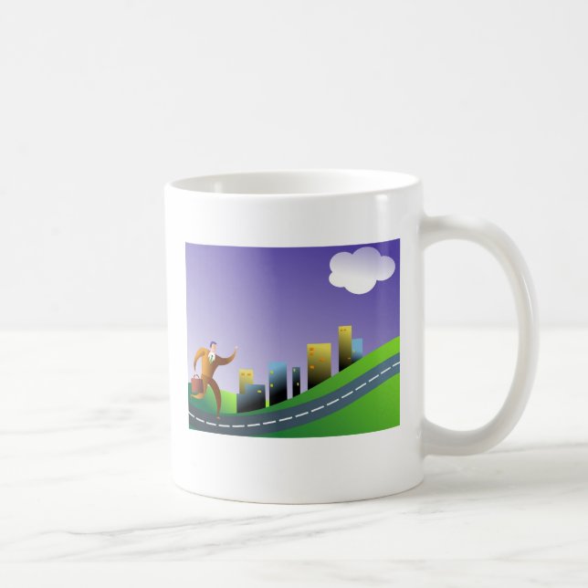 The Long Road Coffee Mug (Right)