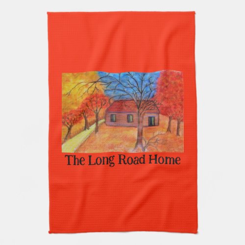 The Long Road Home  Kitchen Towel