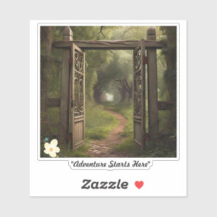 "The Long Road" Sticker