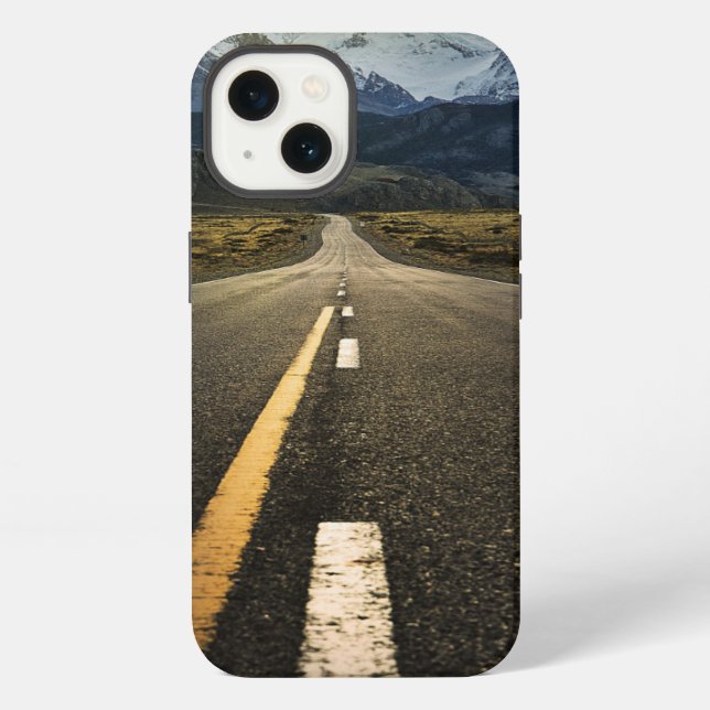 The Long Road To Fitzroy Mountain - Ruta 40 Iphone Case (Back)