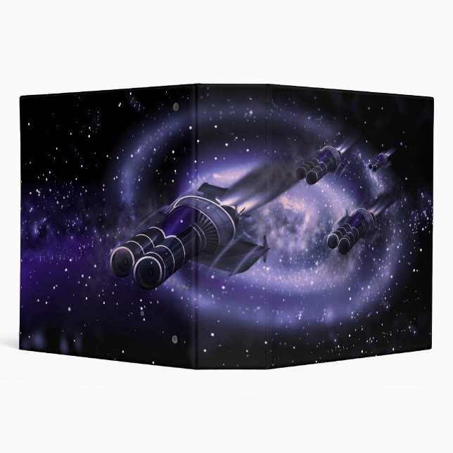 The Long Trip home 3 Ring Binder (Background)